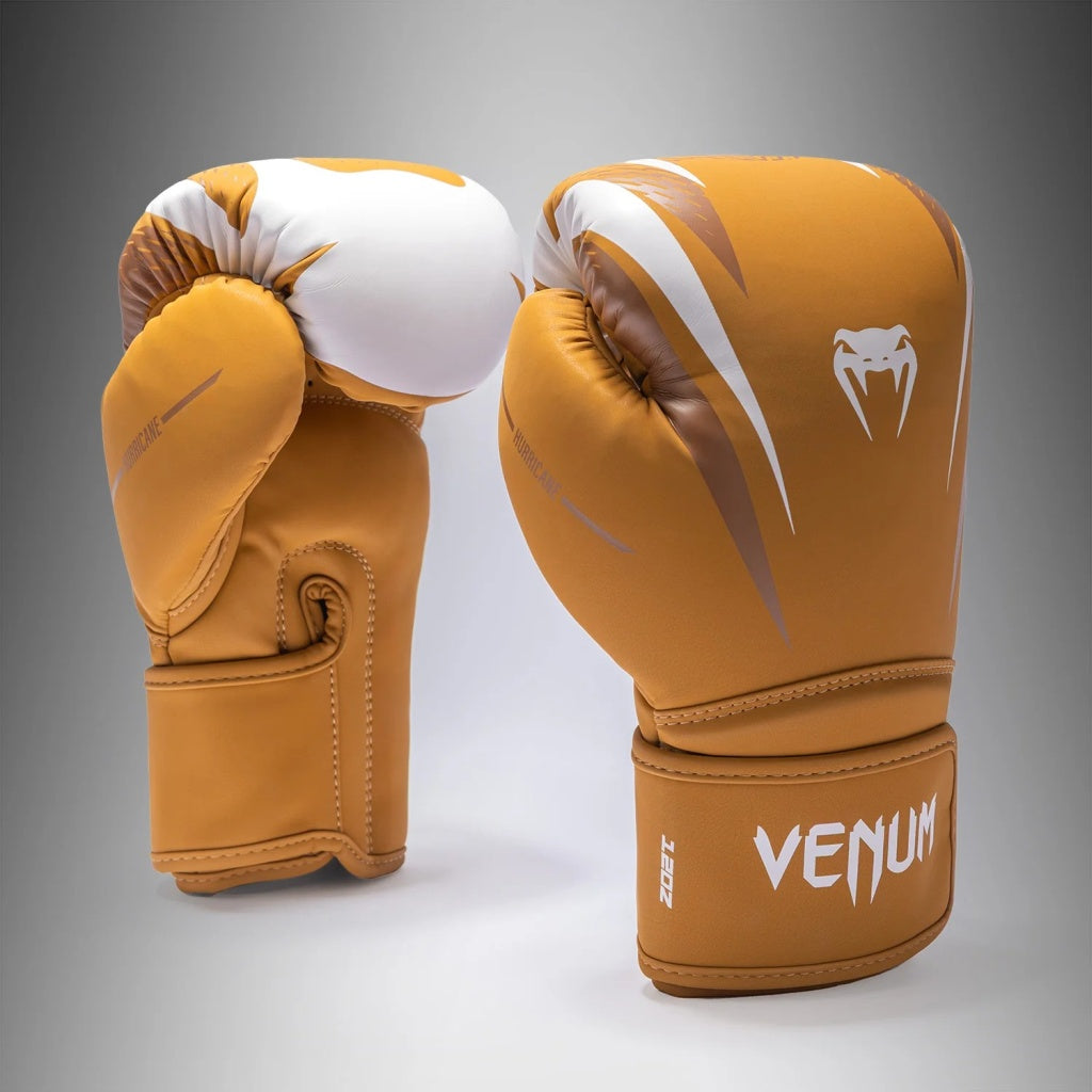 Venum Boxhandschuhe Hurricane, orange-weiss