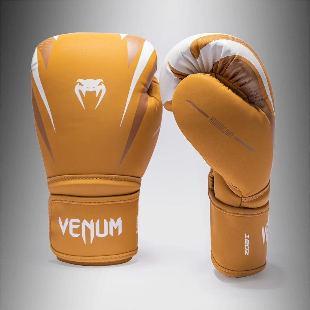 Venum Boxhandschuhe Hurricane, orange-weiss