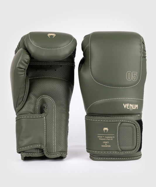 Venum Boxhandschuhe Impact Evo, braun-gruen