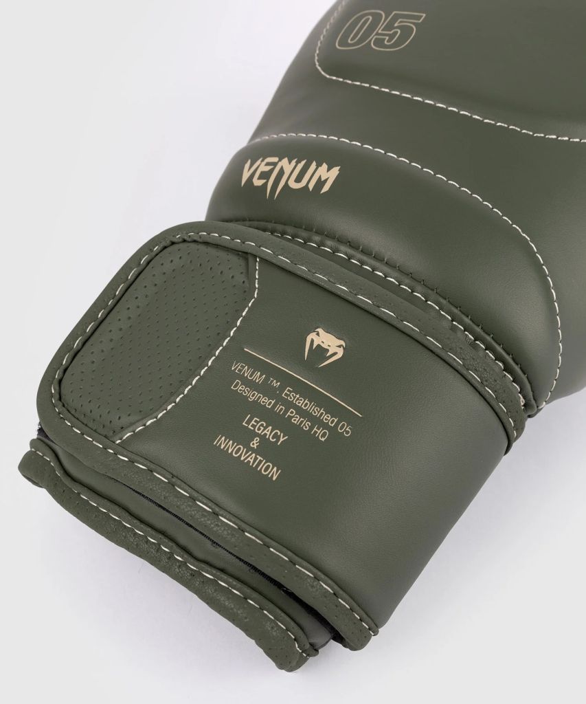 Venum Boxhandschuhe Impact Evo, braun-gruen