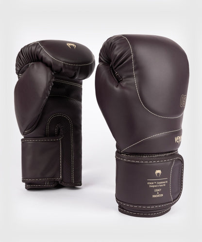 Venum Boxhandschuhe Impact Evo Dark, braun-gold