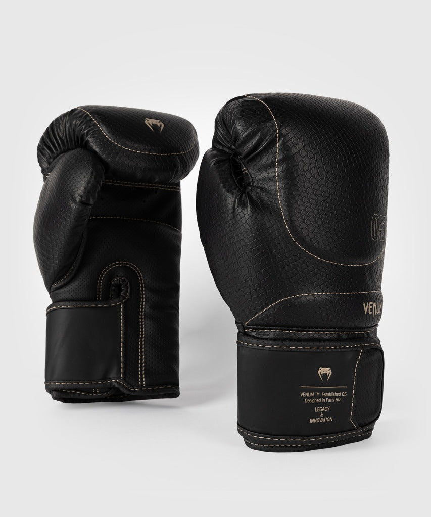 Venum Boxhandschuhe Impact Evo Scales, schwarz