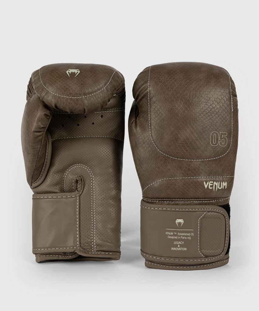 Venum Boxhandschuhe Impact Evo Scales, braun