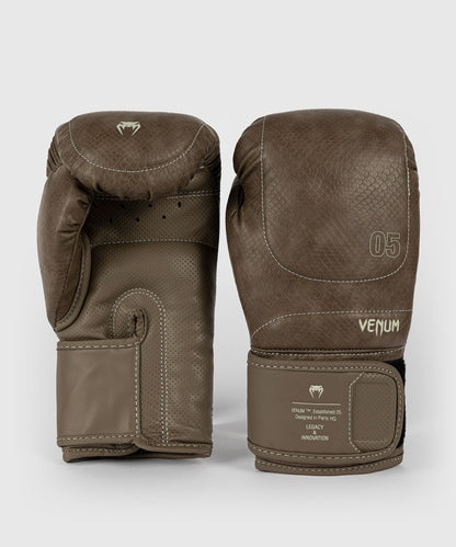 Venum Boxhandschuhe Impact Evo Scales, braun
