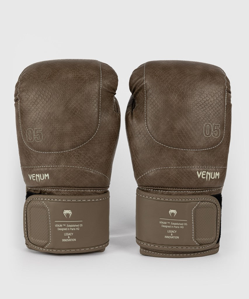 Venum Boxhandschuhe Impact Evo Scales, braun