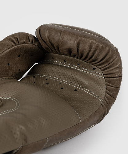Venum Boxhandschuhe Impact Evo Scales, braun