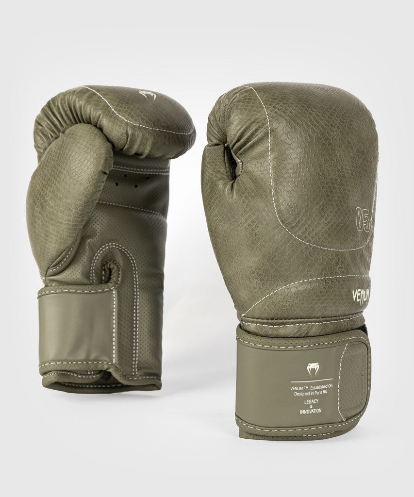 Venum Boxhandschuhe Impact Evo Scales, gruen