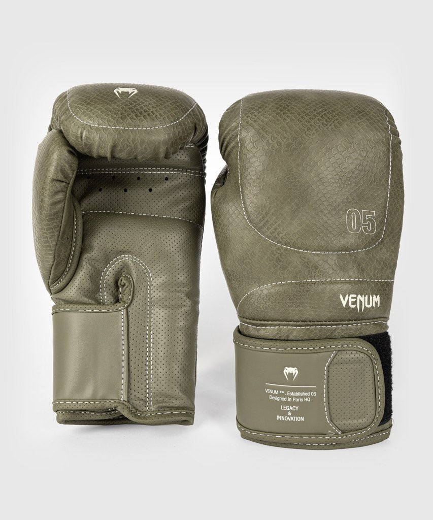 Venum Boxhandschuhe Impact Evo Scales, gruen