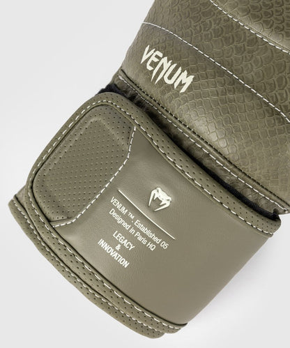 Venum Boxhandschuhe Impact Evo Scales, gruen