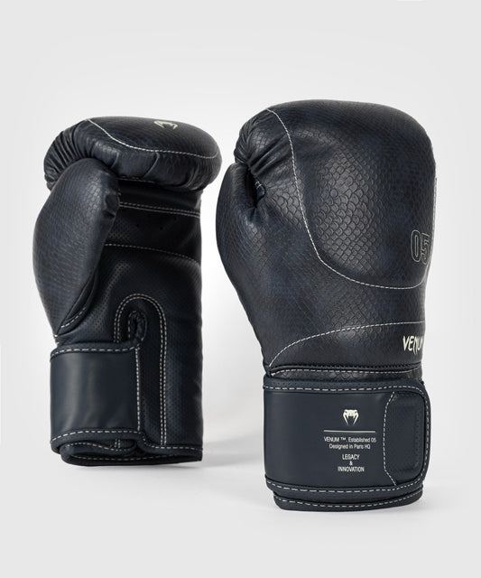 Venum Boxhandschuhe Impact Evo Scales, navy