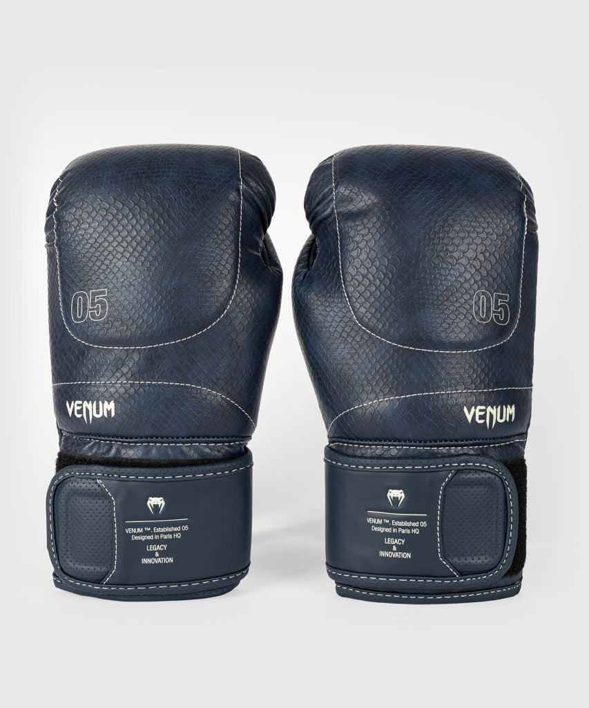 Venum Boxhandschuhe Impact Evo Scales, navy
