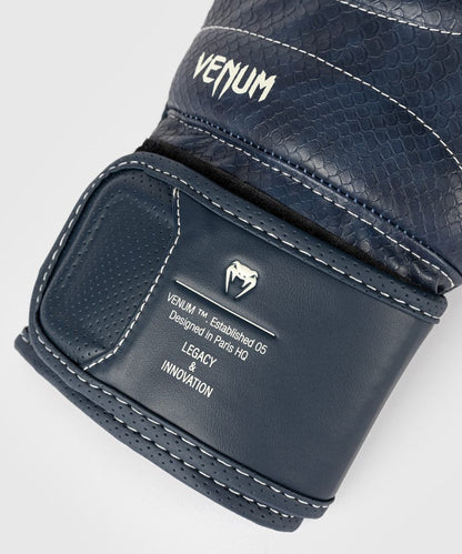 Venum Boxhandschuhe Impact Evo Scales, navy