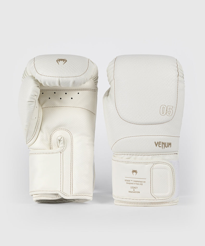 Venum Boxhandschuhe Impact Evo Scales, weiss