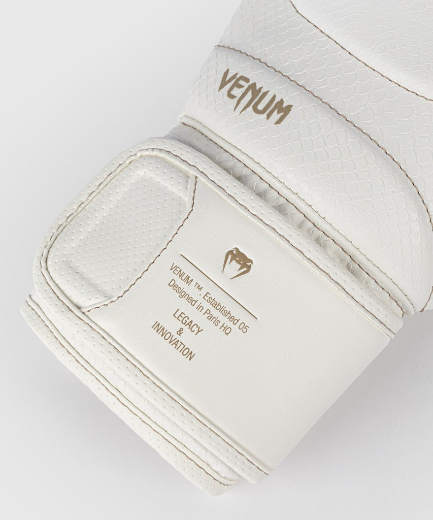 Venum Boxhandschuhe Impact Evo Scales, weiss