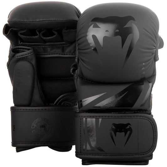 Venum MMA Sparring Handschuhe Challenger 3.0, schwarz-schwarz