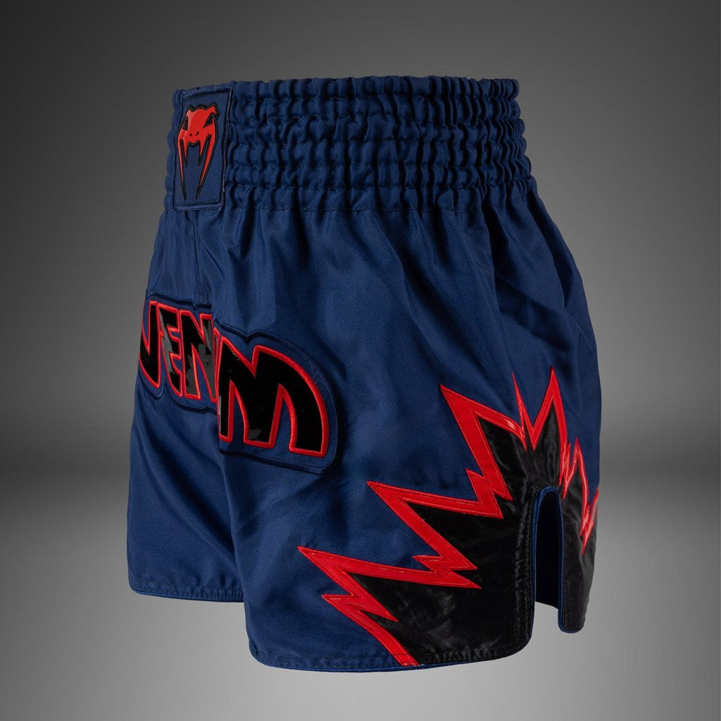 Venum Muay Thai Shorts Inferno 2.0, blau-rot