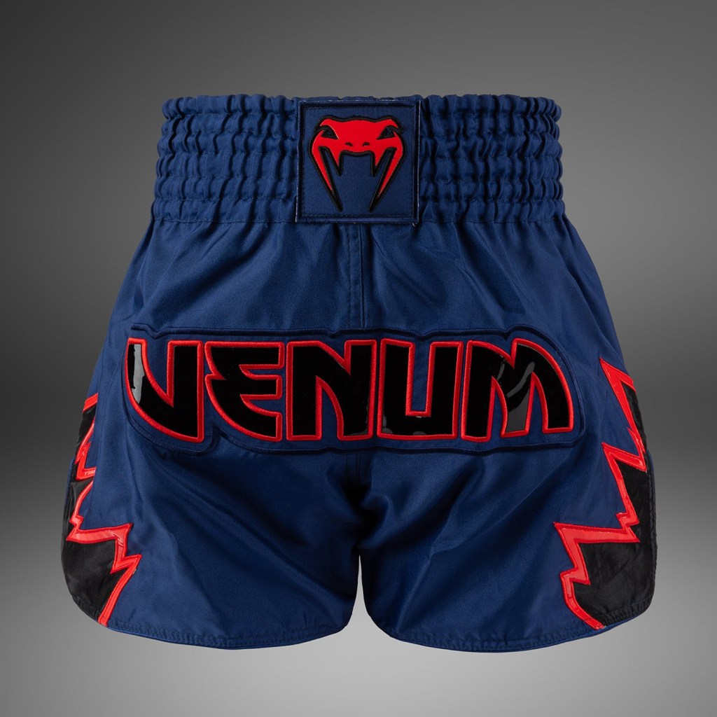 Venum Muay Thai Shorts Inferno 2.0, blau-rot