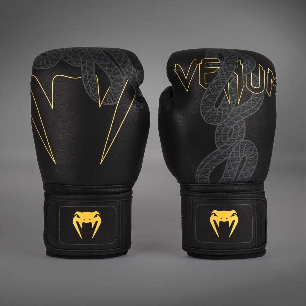 Venum Boxhandschuhe Serpenti, schwarz