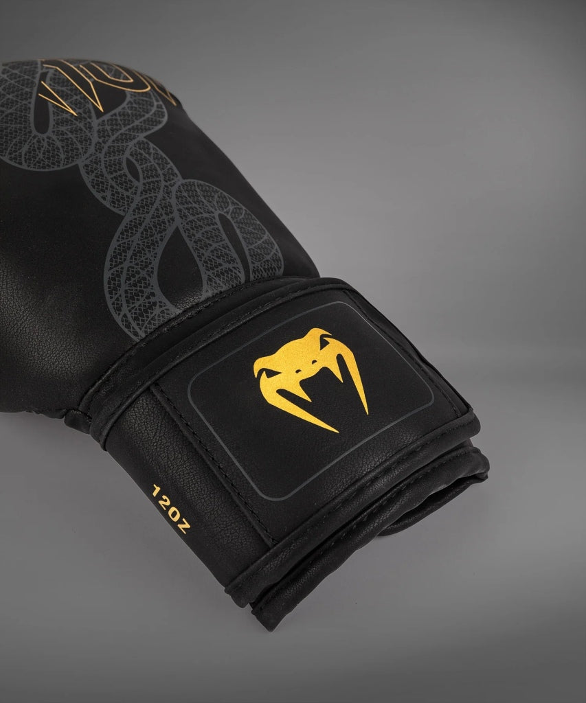 Venum Boxhandschuhe Serpenti, schwarz