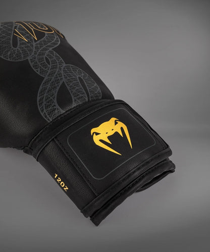 Venum Boxhandschuhe Serpenti, schwarz