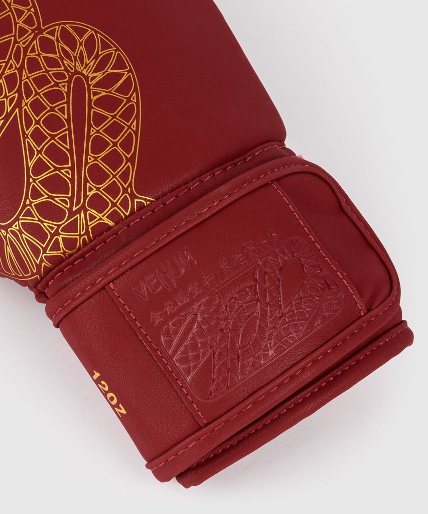 Venum Boxhandschuhe Serpenti, rot-gold