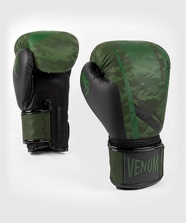 Venum Boxhandschuhe Trooper, gruen-schwarz