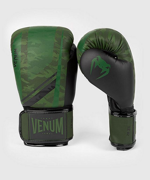 Venum Boxhandschuhe Trooper, gruen-schwarz