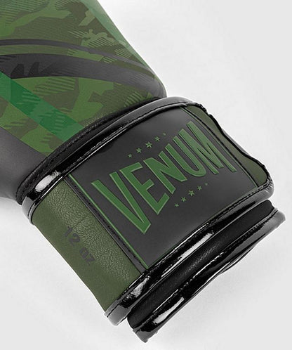 Venum Boxhandschuhe Trooper, gruen-schwarz