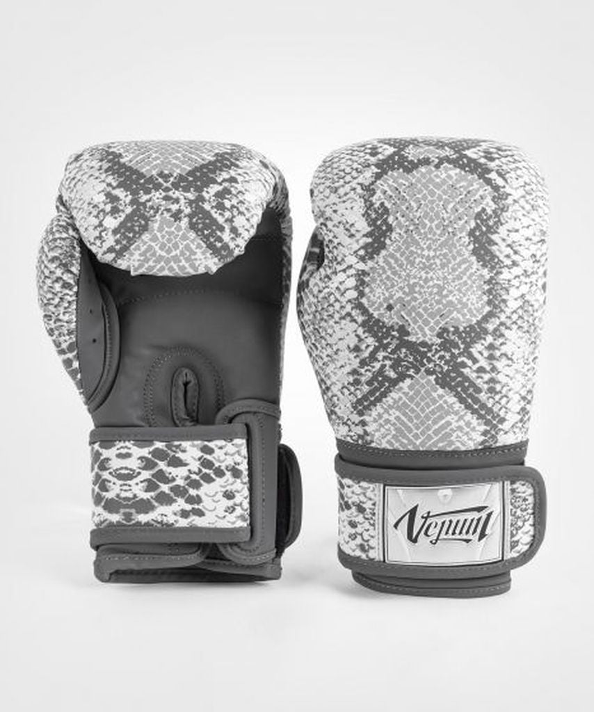 Venum Boxhandschuhe Snake Women, weiss-grau