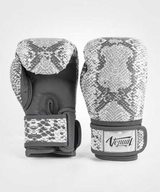 Venum Boxhandschuhe Snake Women, weiss-grau