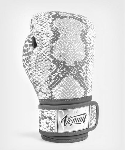 Venum Boxhandschuhe Snake Women, weiss-grau