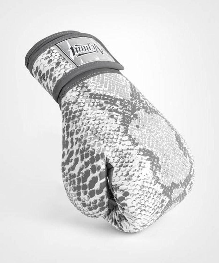 Venum Boxhandschuhe Snake Women, weiss-grau