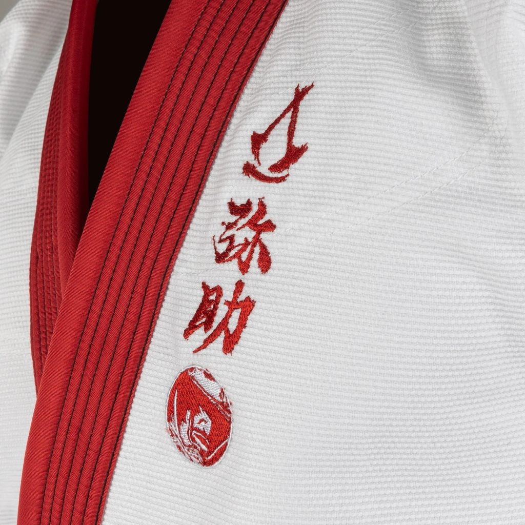 Venum BJJ Gi X Assassins Creed Shadows, weiss-rot