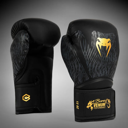 Venum Boxhandschuhe X Chimaev, schwarz-gold