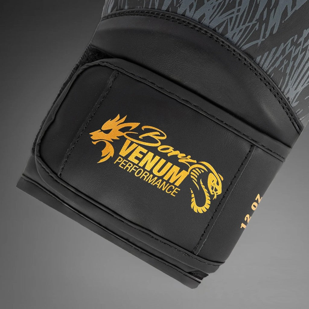 Venum Boxhandschuhe X Chimaev, schwarz-gold