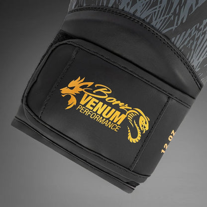 Venum Boxhandschuhe X Chimaev, schwarz-gold