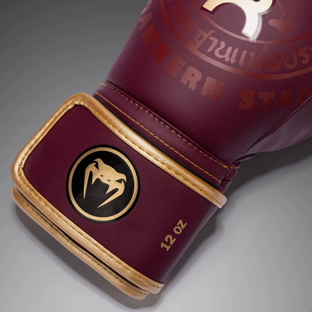 Venum Boxhandschuhe X Rajadamnern, rot-gold