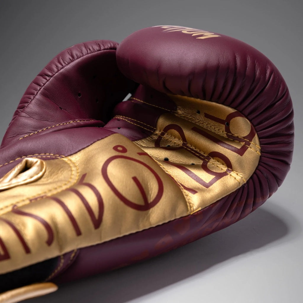 Venum Boxhandschuhe X Rajadamnern, rot-gold