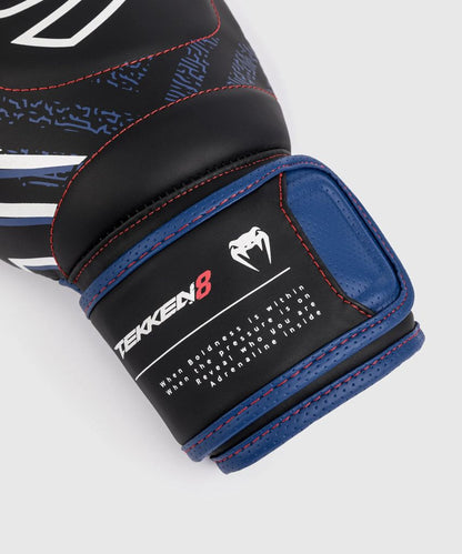 Venum Boxhandschuhe x Tekken 8 Jin Kazama, blau-schwarz