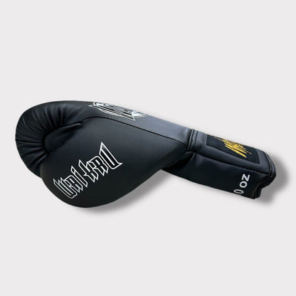 Wai Kru Boxhandschuhe Laces BGLU-1, schwarz